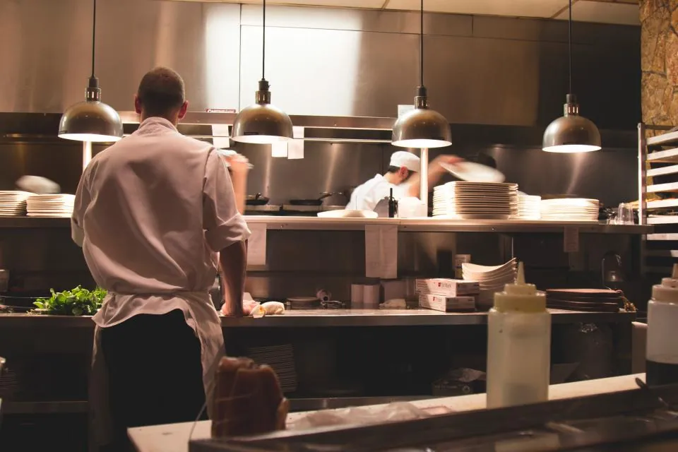 Restaurant kitchen